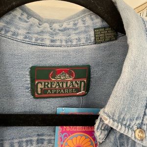 Vintage great land apparel button down shirt. Barely worn.